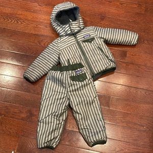 Patagonia Toddler Tribble Reversible Jacket & Snow Pants